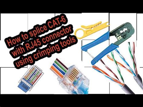 how to splice cat 6